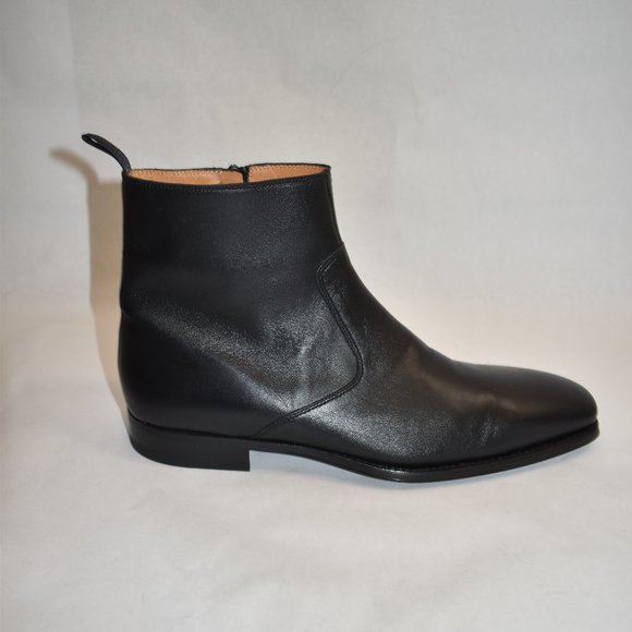 MAGNANNI Men's Jalen Square Toe Zip Boots Black Size 11.5 M 24202 - Picture 3 of 10